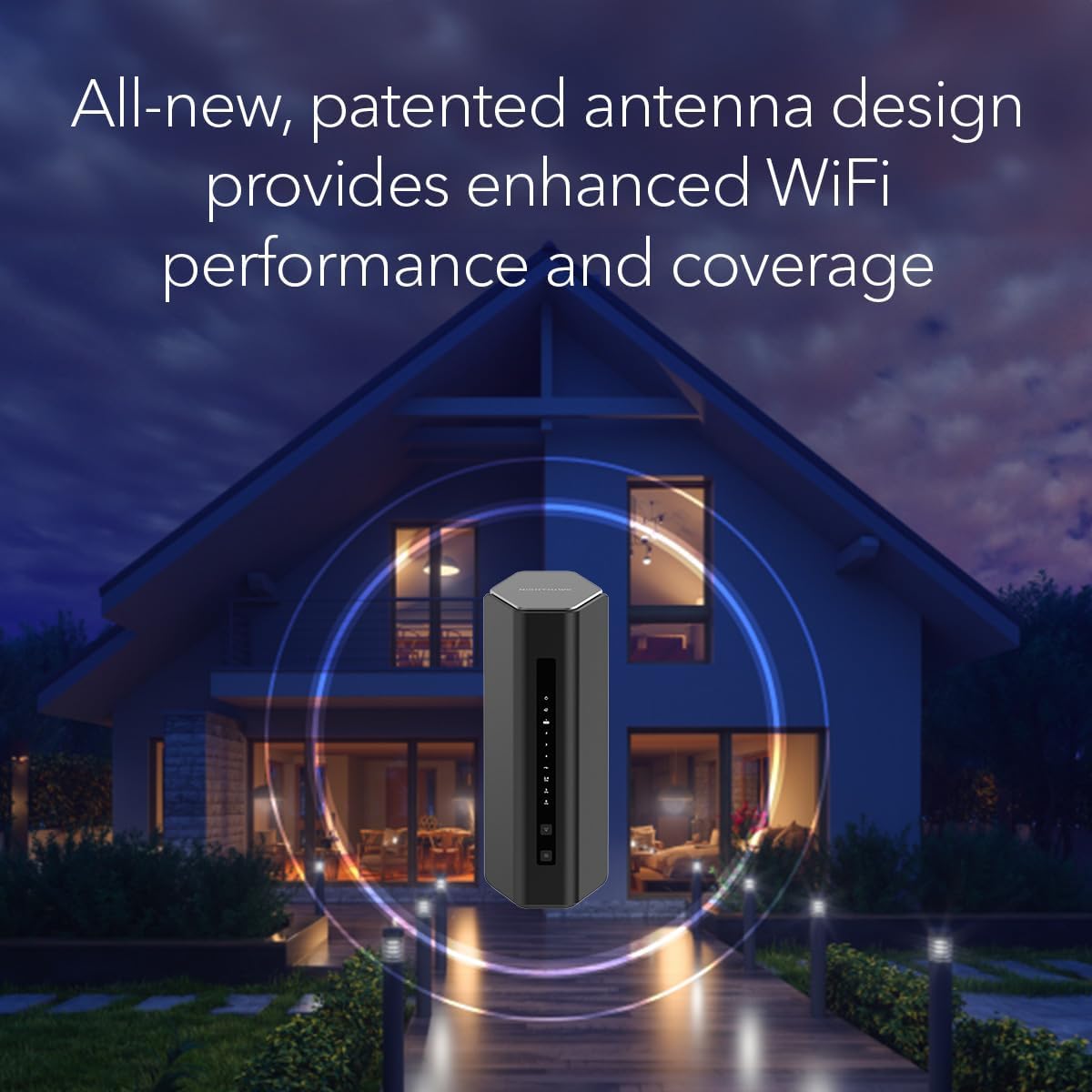 NETGEAR Nighthawk Tri-Band WiFi 7 Router (RS500) – Router Only  BE12000 Wireless Speed (up to 12 Gbps) - Covers up to 3 000 sq. ft.  120 Devices – 2.5 Gig Internet Port - Free Expert Help