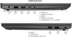 Lenovo V15 Laptop  15.6" FHD Display  AMD Ryzen 5 5500U Hexa-core Processor (Beat Intel i7-1065G7)  16GB RAM  512GB SSD  HDMI  RJ45  Numeric Keypad  Wi-Fi  Windows 11 Pro  Black