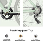 Eb5 Electric Bike 500W Motor 40Miles 20Mph
