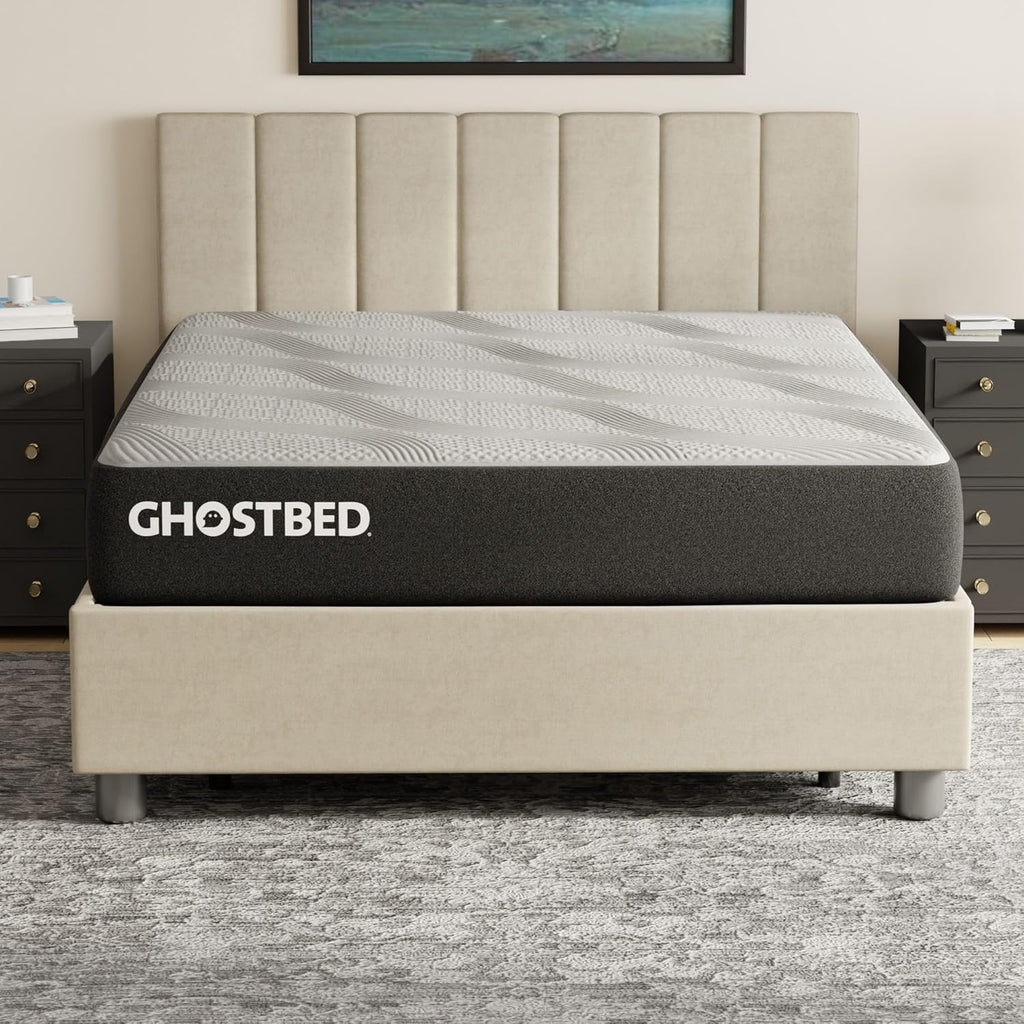 GhostBed Ultimate 11 Inch Mattress - Memory Foam Twin XL Mattress, Firm Feel with Breathable, Cool-to-The-Touch Cover - Made in The USA, CertiPUR-US Certified