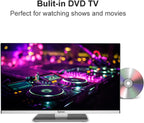 SYLVOX RV TV  22 inches 12/24V TV for RV 1080P Full HD Smart TV  Built-in APP Store  Support WiFi Bluetooth  Small Android TV for Car Home Camper Truck Boat(Limo Series)