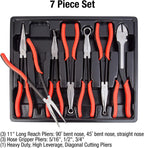 SUNEX TOOLS 3613V 7-Piece Long Reach Pliers Set