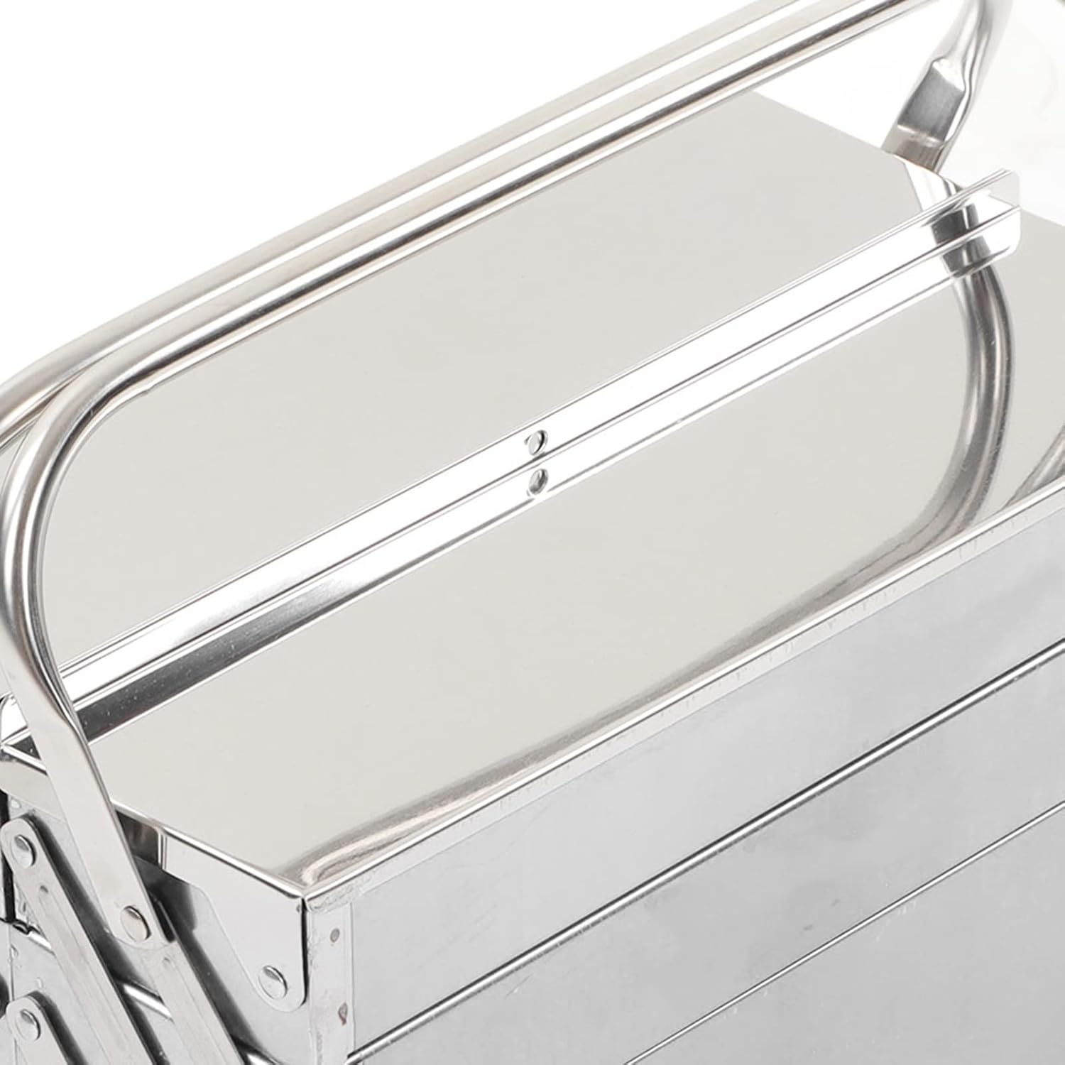 Metal Folding Interpreters -5 Trays Lived for the Car for Stainless Steel Players (420)