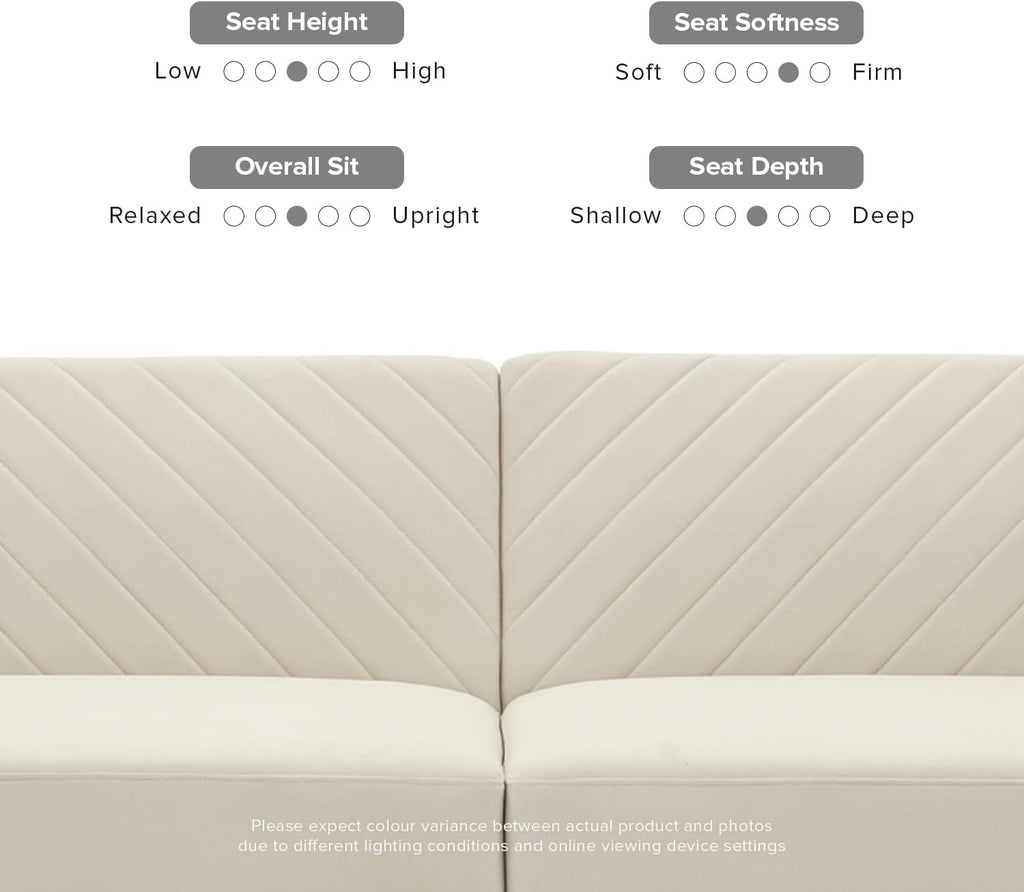 mopio 76.4" Futon Sofa Bed, Couch, Loveseat, Sleeper Sofa, Mid Century Modern Futon Couch, Sofa Cama, Couches for Living Room (Snow Velvet)