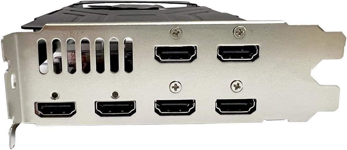 Radeon R7 350 2G Graphics Card, with 6 HDMI Monitor Graphics Card,Computer PC GPU GDDR5 128 Bit DirectX 12 PCI Express X16 3.0, 6 Port Video Cards(AMD R7 350 2G 6HDMI)