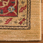 SAFAVIEH Mahal Collection 9' x 12' Red Natural MAH698A Traditional Oriental Non-Shedding Living Room Bedroom Dining Home Office Area Rug