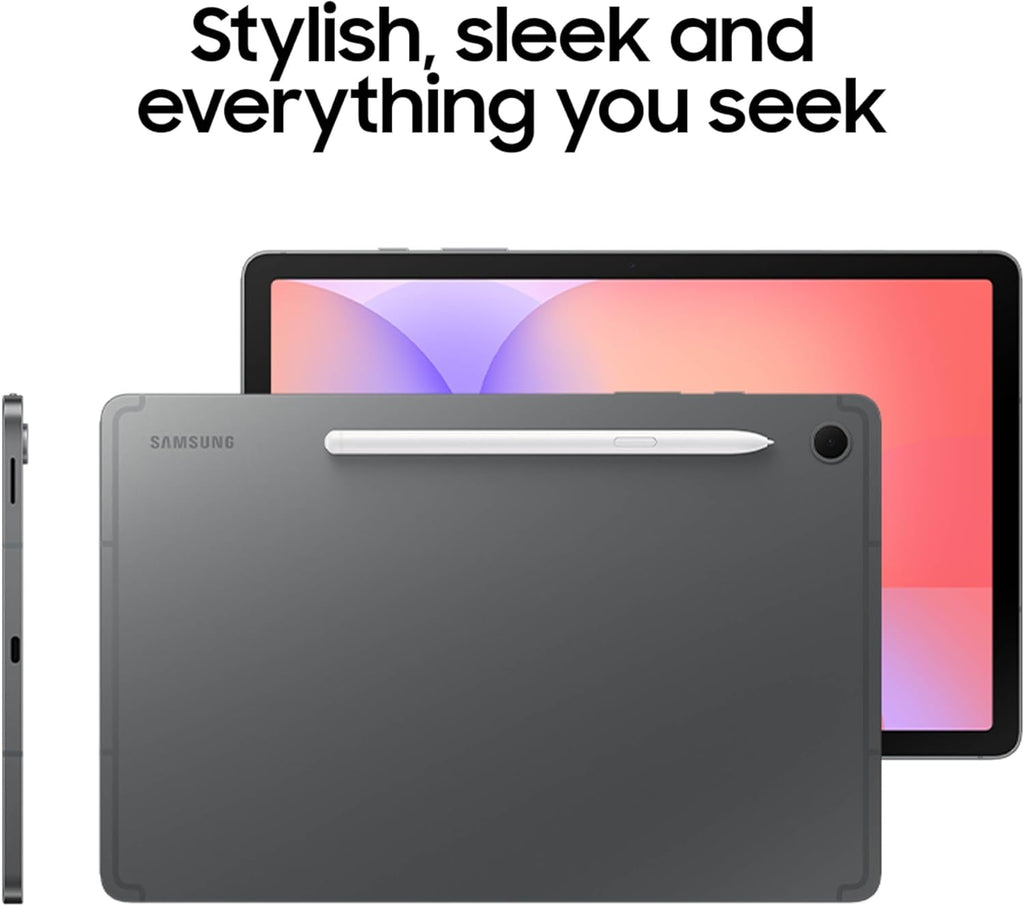 Samsung Galaxy Tab S10 Lite  6GB RAM  128GB  2TB Expand  Long Battery Life  10.9” LCD  S Pen for Note-Taking  Exynos 1380  Circle to Search  AI Tools  Gray