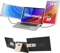 Alecewey Laptop Screen Extender  15.6 inch Triple Screen Laptop Monitor Extender FHD 1080P HDMI Detached Extended Portable Dual Monitor for 12-17'' Laptops with Window Mac Android