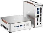KAMRUI Pinova P2 Mini PC 16GB RAM 512GB SSD  AMD Ryzen 4300U(Beats 3500U/10110U/N150/N95 Up to 3.7 GHz)Mini Computers Triple 4K Display/HDMI+DP+Type-C/WiFi/BT for Home/Business Mini Desktop Computers