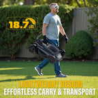 13 Inch Cordless Lawn Mower, Compatible with Dewalt 20V MAX Battery, Brushless Electric Mower with 8 Gallon Grass Bag, 5-Level Height Adjustment, for Small Yard/Garden (Battery Not Included)