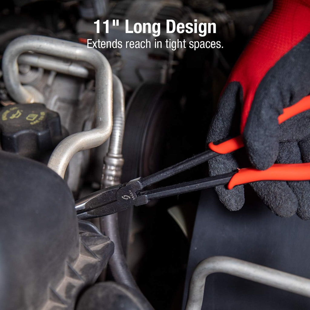 SUNEX TOOLS 3613V 7-Piece Long Reach Pliers Set