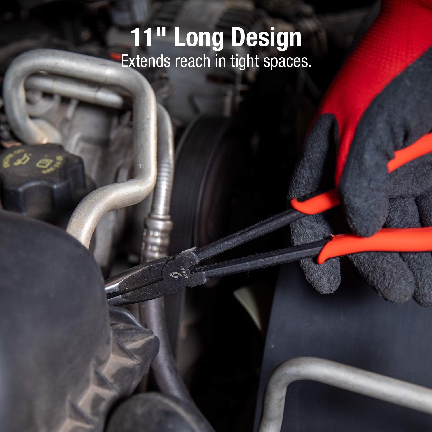 SUNEX TOOLS 3613V 7-Piece Long Reach Pliers Set