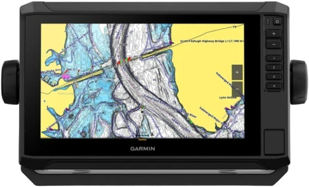 Garmin ECHOMAP UHD2 93sv with GT56 Transducer  9" Touchscreen Chartplotter  Garmin Navionics+ U.S. Inland