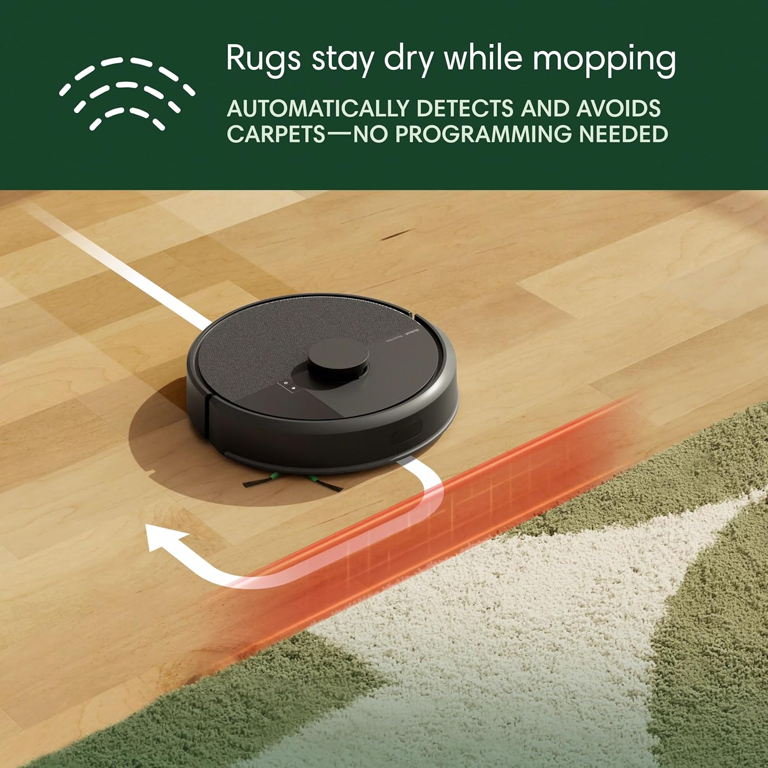 iRobot Roomba 105 Combo Robot Vacuum & Mop with AutoEmpty Dock - Self-Empties for 75 Days, Intense Power-Lifting Suction, LiDAR Navigation, Multiple Cleaning Modes, Avoids Mopping Carpet