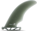 Futures Fins Cutaway 7.0 Surfboard Longboard SUP Fin. 7.0" - Fiberglass - Smoke.