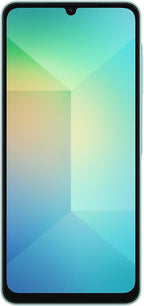 Samsung Galaxy A06 4G LTE (64GB + 4GB) Latin Version SM-A065M/DS Factory Unlocked 6.7" Dual Sim 50MP Dual Cam (Case Bundle) - (Light Green)
