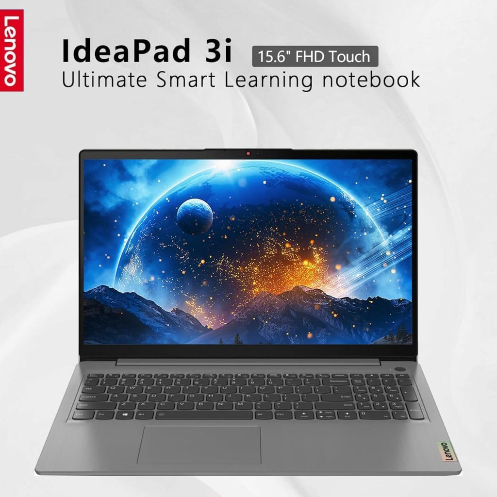 Lenovo Touchscreen Laptop with Office 365 for The Web - 16GB RAM - 256GB SSD - Intel Core i3 Processor - 15.6" FHD - Bluetooth - Webcam - IdeaPad 3i - Windows 11 no Mouse