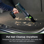 Shark PowerBoost Cordless 2-in-1 Car/Home Handheld PowerVac, Powerful Suction, 40 Minute Runtime, Portable, 3 Cleaning Modes, LED Screen, Furfins Tool, Duster Crevice Tool, Charcoal, BH102
