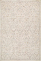 Hauteloom Avington Living Room, Bedroom Area Rug - Neutral Traditional Boho - Cream, Beige, Tan - 7'10" x 10'2"