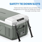 Alpicool 12 Volt Refrigerator 12V Car Fridge 16 Quart Portable Refrigerator for Car 12/24V DC 110~240 Volt AC for Truck RV Camper SUV Portable Freezer Electric Cooler for Camping (-4℉-68℉)