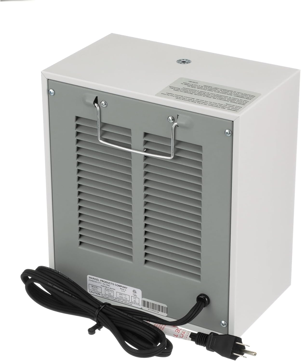 TPI 150TS Series, Portable Electric Space Heater for Office & Shop — 120V Heavy Duty Heater for Indoor Rooms & Garage, Tan
