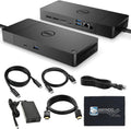Dell WD19S Docking Station Dual Monitor Bundle - 180W  Supports 4K Display  Dell Dock with 180W Power Supply + Anyhdd 4K HDMI Cable + 4K DisplayPort Cable + USB-C Cable + Microfiber Cloth Included