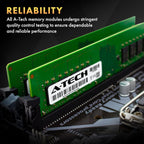 A-Tech 16GB (2x8GB) DDR4 2666 MHz UDIMM PC4-21300 (PC4-2666V) CL19 DIMM Non-ECC Desktop RAM Memory Modules