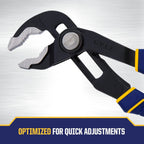 IRWIN Tools VISE-GRIP GrooveLock Pliers Set, 8 Piece, 2078712