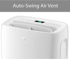 LG 6,000 BTU DOE 8,000 BTU ASHRAE Portable Air Conditioner, 115V, Cools 250 Sq.Ft. (10' x 25' Room Size), Quiet Operation, LCD Remote Control, and Window Installation Kit, White