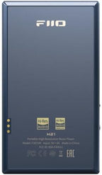 FiiO M21 Android 13 Portable Music Player MP3 Walkman Snapdragon 680 4* CS43198 DAC Chips Hi-Res Audio DSD Bluetooth LDAC (Blue-Black)