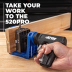 Kreg Pocket-Hole Jig - KPHJ520PRO2 - New Model - Premium Carpentry & Woodworking Tool - For Materials 1/2-1 1/2 Inches Thick - Includes 60 Pocket-Hole Screws