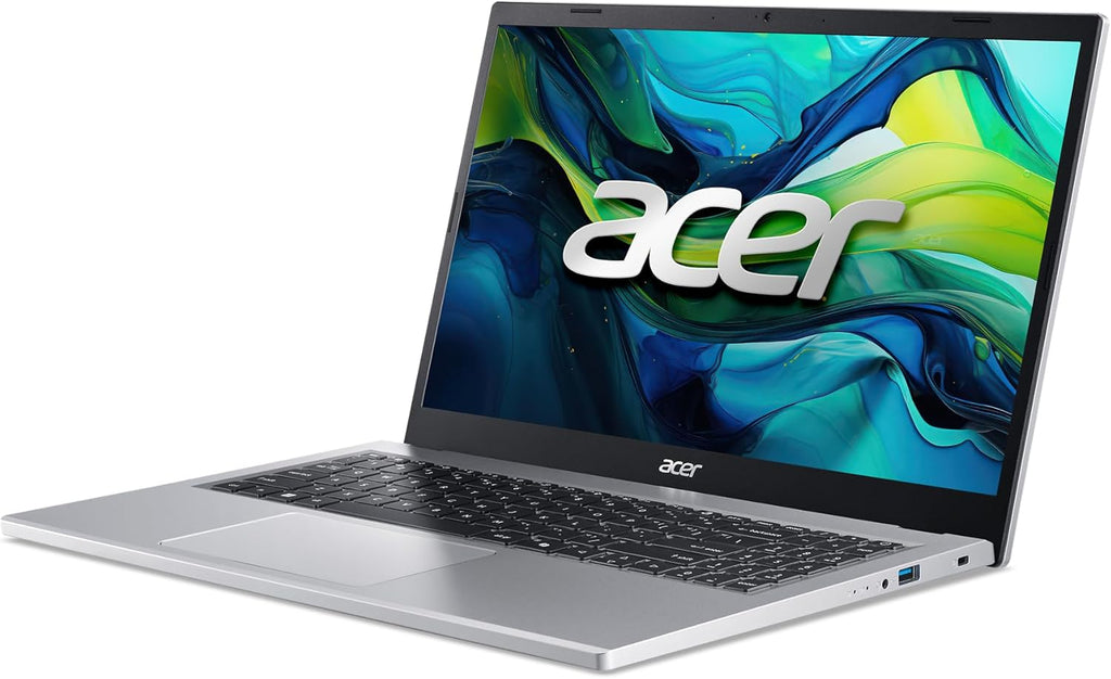 acer Aspire Go 15 AI Ready Laptop | 15.6" FHD IPS Display | AMD Ryzen 3 7320U | AMD Radeon 610M Graphics | 8GB LPDDR5 | 128GB PCIe SSD | Wi-Fi 6 | Windows 11 Home in S Mode | AG15-21P-R5YG