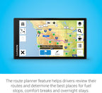 Garmin dezl OTR610  Large  Easy-to-Read 6" GPS Truck Navigator  Custom Truck Routing  High-Resolution Birdseye Satellite Imagery
