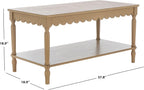 SAFAVIEH Home Collection Haven Desert Brown Coffee Table