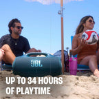 JBL Boombox 4 - Most Powerful Portable Waterproof Speaker with Massive Pro Sound  Up to 34 Hours of Playtime  & Multi-Speaker Connection by Auracast™ (Black)