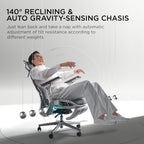 Hbada E3 Pro Ergonomic Office Chair, Big and Tall Office Chairs - with 3-Zone Dynamic Lumbar Support, 4D Adjustable Headrest, 6D Adjustable Armrests, Swivel, Grey