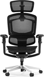 FLEXISPOT ErgoX-PRO Ergonomic Office Chair Black – AeroWeave 5.0 Mesh Seat, 5D Lumbar, 7D Armrests, 4D Headrest, 551LBS Capacity – Office, Gaming, Home