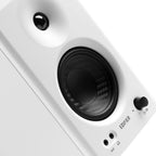 Edifier MR4 Powered Studio Monitor Speakers  4" Active Near-Field Monitor Speaker - White (Pair)