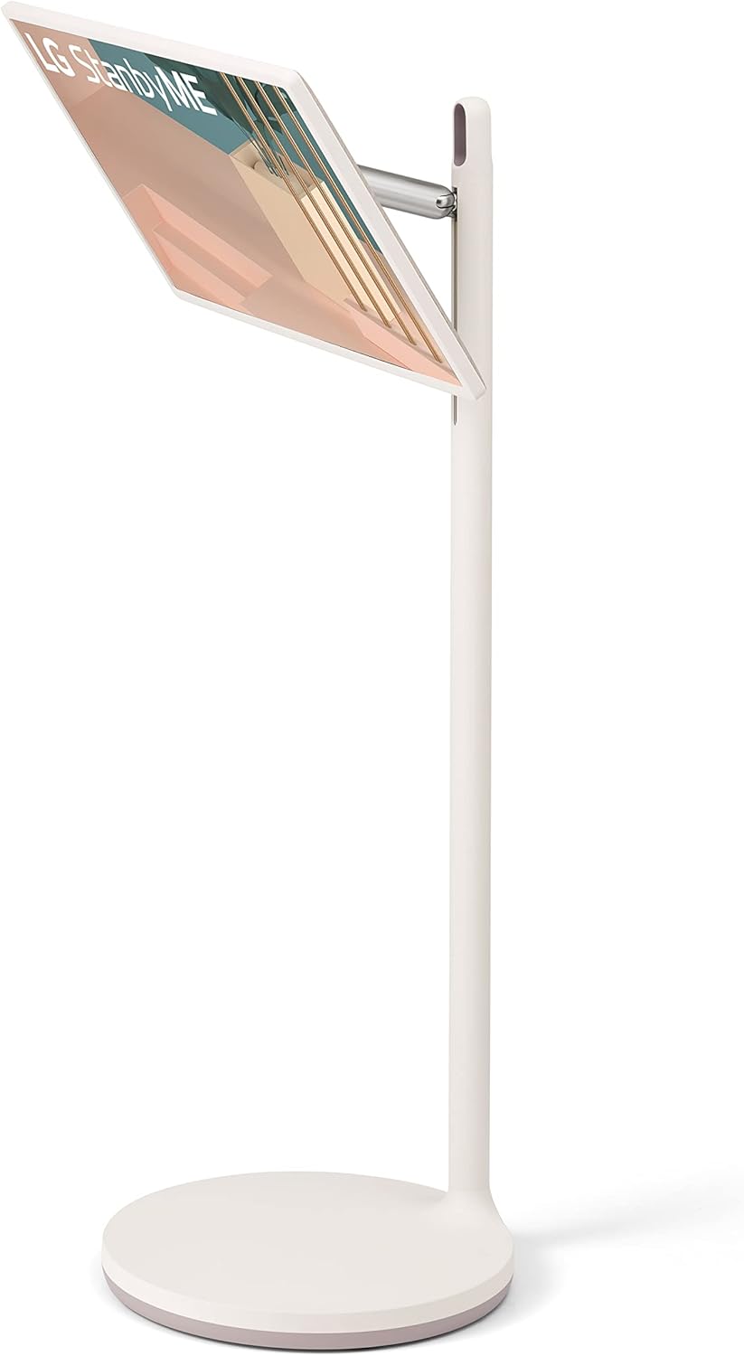 LG 27-Inch Class StanbyMe 1080p-Portable Touch-Screen-Monitor 27ART10AKPL  Built-in Battery  Full Swivel Rotation  60Hz Refresh Rate  Calming Beige