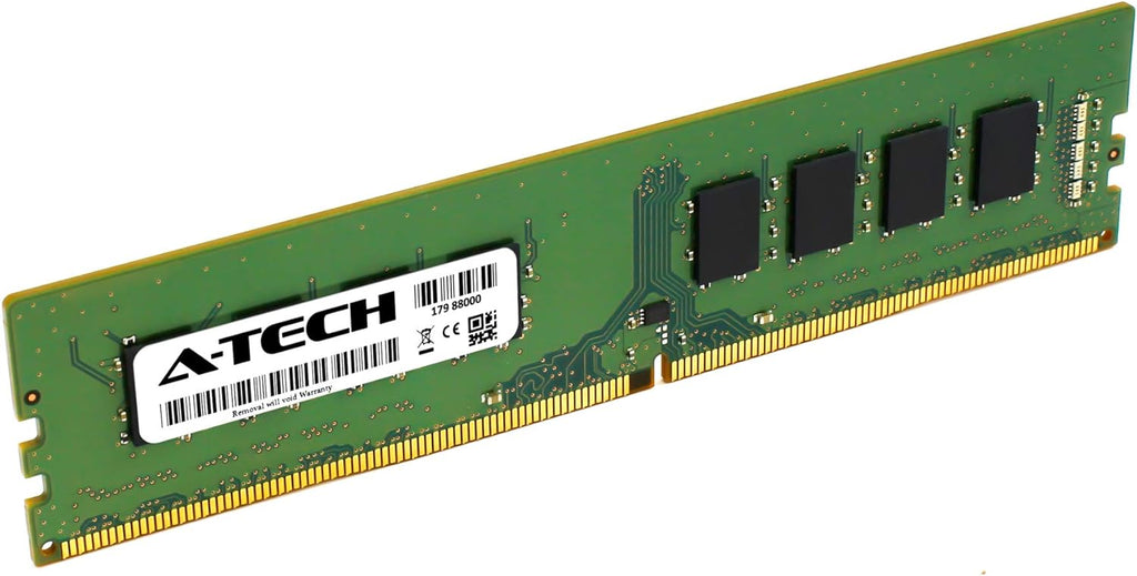 A-Tech 16GB (2x8GB) DDR4 2400 MHz UDIMM PC4-19200 (PC4-2400T) CL17 DIMM Non-ECC Desktop RAM Memory Modules