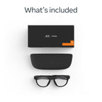 Oakley Meta HSTN  Black | Smart AI Glasses for Men  Women — Performance for Sports  Athletes — Camera  Audio  Video — 8 Hour Battery — 3K HD Resolution — Clear Lenses