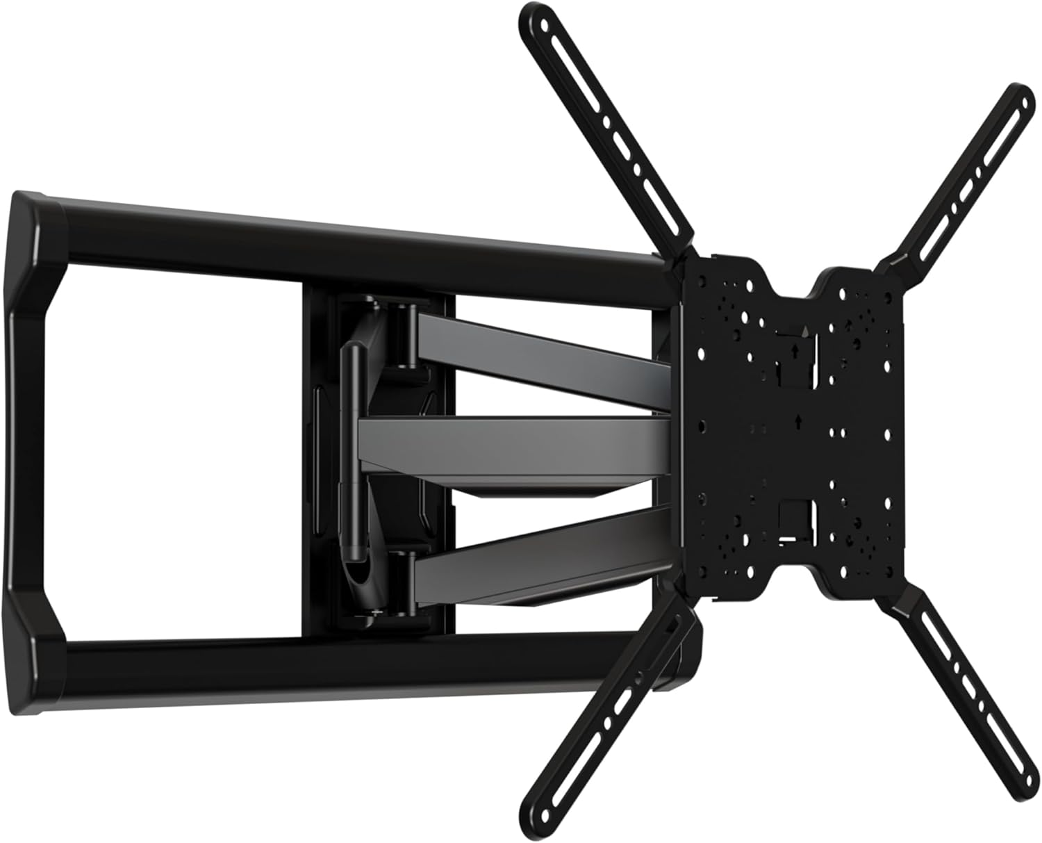 SANUS Full Motion TV Wall Mount for TVs up to 90" - Premium Design Extends 24" with Fingertip Swivel and Tilt - Easy 20 Minute Install - OLF24