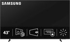 Samsung 43” 4K BEFX-H Business Pro TV  UHD Resolution  SmartThings Pro  High Dynamic Range  Sleek Design  VXT Compatible  LH43BEFHLGFXGO