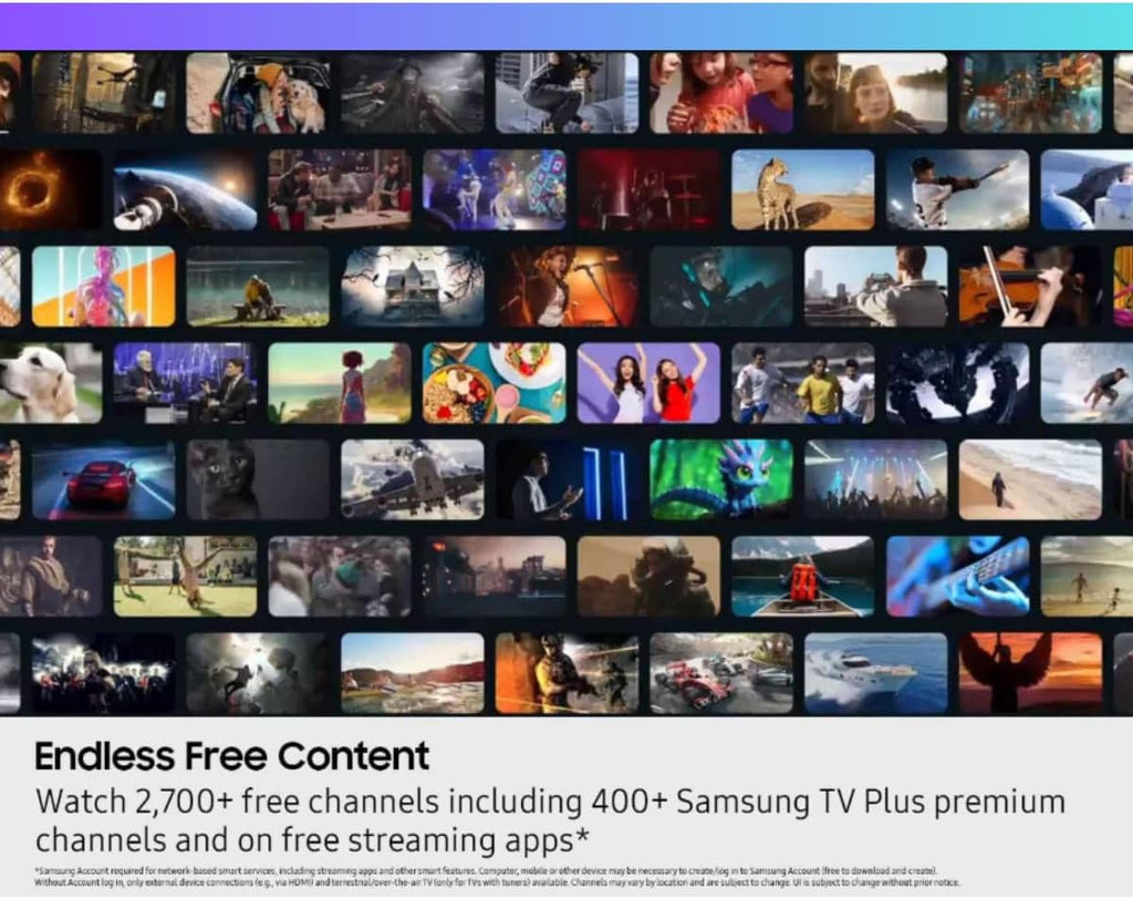 Samsung 55" Class Crystal UHD U7900F (2025) 4K Smart TV HDR 10+ Motion Xcelerator Bluetooth Bixby  Alexa  Google Assistant with Wall Mount(Renewed)