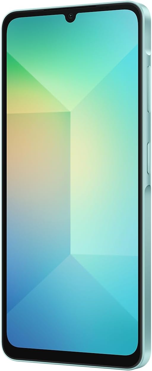 Samsung Galaxy A06 4G LTE (64GB + 4GB) Latin Version SM-A065M/DS Factory Unlocked 6.7" Dual Sim 50MP Dual Cam (Case Bundle) - (Light Green)