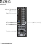 Dell Optiplex 3040 SFF Business Desktop PC, Core i3-6100 3.7GHz, 8GB RAM, 256GB Solid State Drive, HDMI, RJ45, Windows 11 Pro 64bit (Renewed)