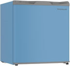 Frigidaire EFR115 Mini Refrigerator - Energy Saving - CFC Free - Slide Out Shelves - Ideal for for Dorm, Office, RV, Garage, Apartment - 1.6 Cubic Feet, Blue