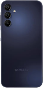 Samsung Galaxy A15 5G, 128GB, Blue Black - Unlocked (International Version) (Renewed)