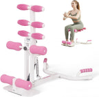 PAETA Squat Machine, Deep Squat Machine for Women, Glutes Workout Equipment with Adjustable Resistance Bands, Leg, Core & Ab Exercise Machine, Squat Assist Trainer for Home Gym