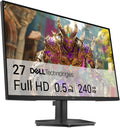 Dell 27 240Hz Gaming Monitor - SE2726HG - 27-inch FHD (1920x1080) 240Hz Display  in-Plane Switching (IPS) Technology  AMD FreeSync Premium  TÜV 3-Star  2X HDMI  DisplayPort 1.4  Tilt